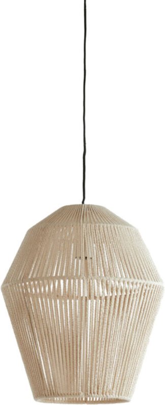 Thumbnail - Hängeleuchte - Deya - beige - jute - drahtlampe - Light&living