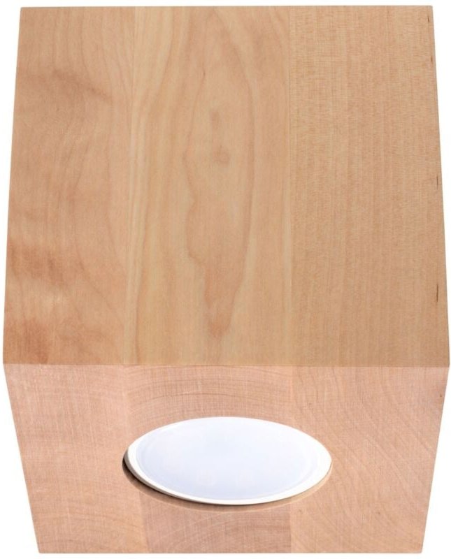 Deckenleuchte Delta 1 GU10 Naturholz Lumilo 04.299.93