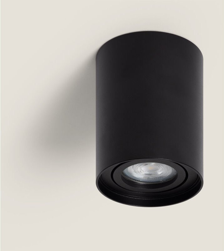 Ledkia - Deckenleuchte Aluminium Quarz Schwarz Schwarz