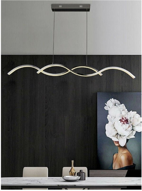 Trade Shop - led lampada twist lampada zu sospension 25 watt luce 6500K 4000K A43 -