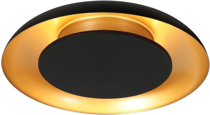 Steinhauer - deckenleuchte - Golden Veil - schwarz - metall - Ø