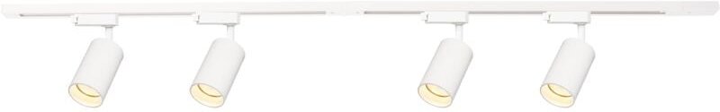 Rohrschienensatz Weiß 4xGU10 1,5m