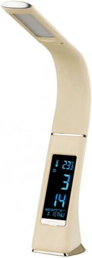 Fab 139771001 Flexo Flexib. 5w Barita 4000k Beige/Chrom Digital 400lm C/Date-Time-Temp.3 Grad Intens - Fab 139771001 - F...