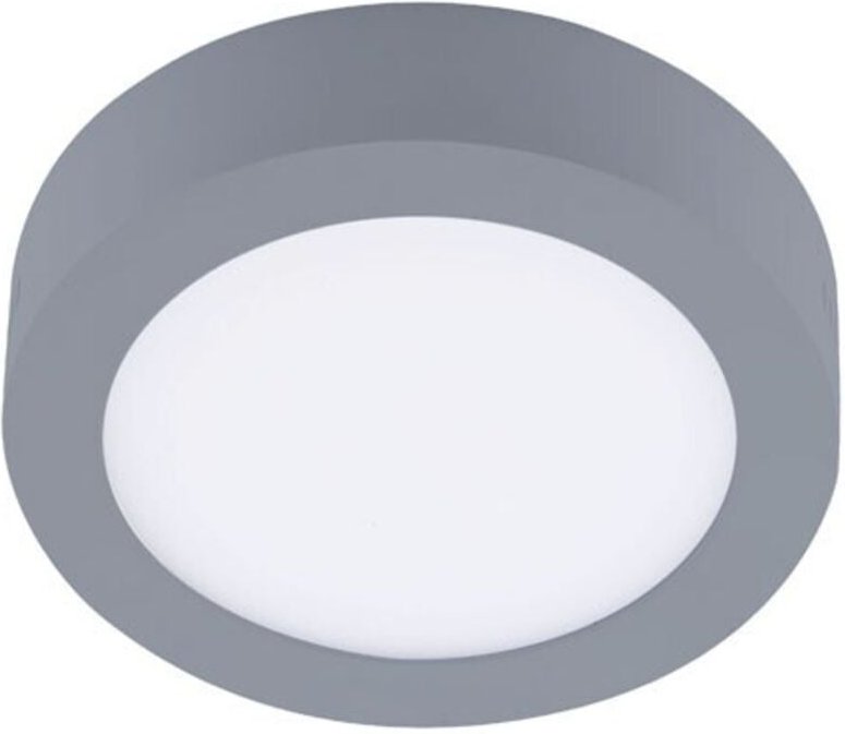 Cristalrecord - Novo Rundes graues LED-Oberflächen-Downlight 20W 1480 Lm 3000K