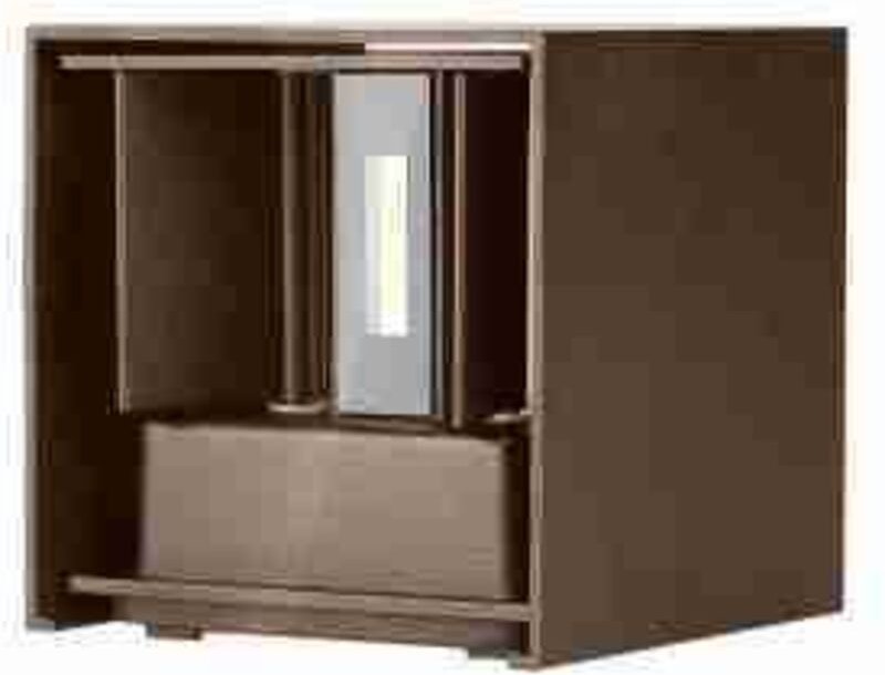 LED6820 VT-759-12 18W LED Designerleuchte rund schwarzes Finish 4000K dimmbar