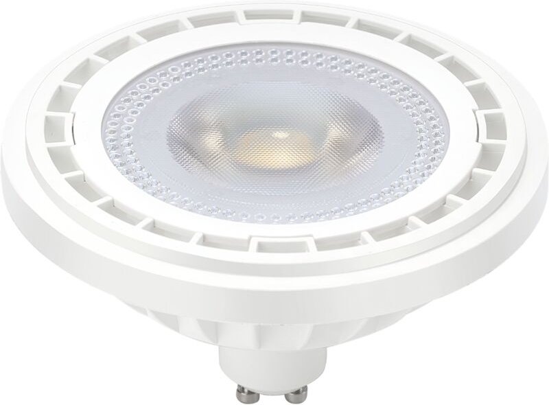 LED-Lampe 6W AR111 GU10 3000K/Weiß
