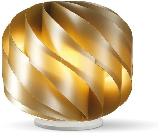 LAP New Gold Tischlampe aus Kunststoff Cm. 15 x 15 Uhr