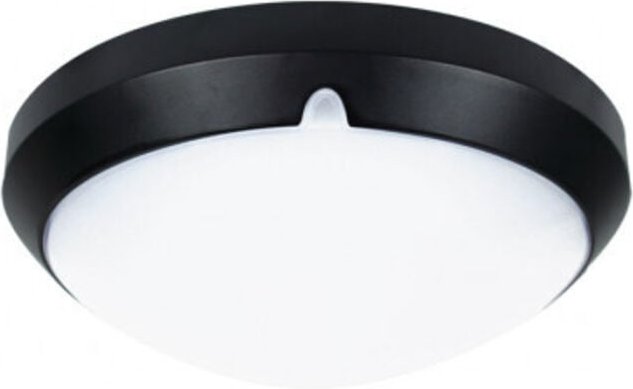 Thumbnail - LED-Deckenleuchte Ø300 x 100mm 18W RONDO Anthrazitgrau - 4500K - 1450 Lm - IR-Bewegungsmelder
