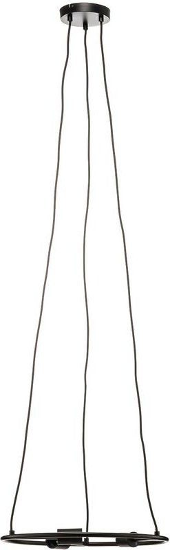 Linnard Hängeleuchte aus Stahl, 3-flammig - Schwarz - Lucande