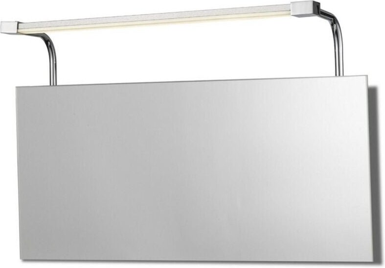 Inspired Mantra - Sisley - Wandleuchte 6W LED Chrom IP44 4000K, 420lm, Silber, mattiertes Acryl, poliertes Chrom