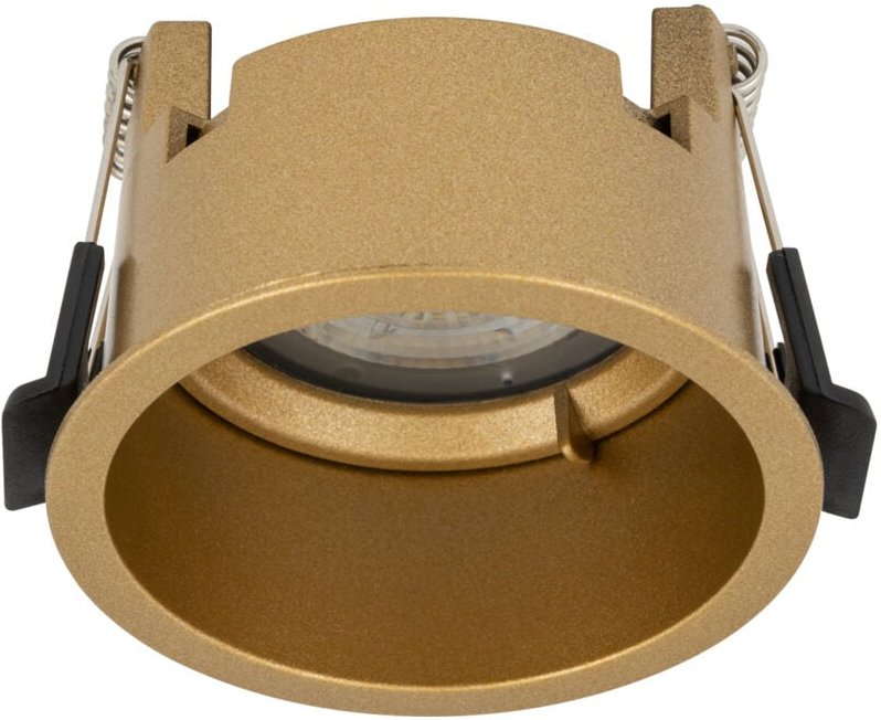 Einbau-Lampenfassung 1 GU10 R50 Satin Gold Nowodvorski 10791