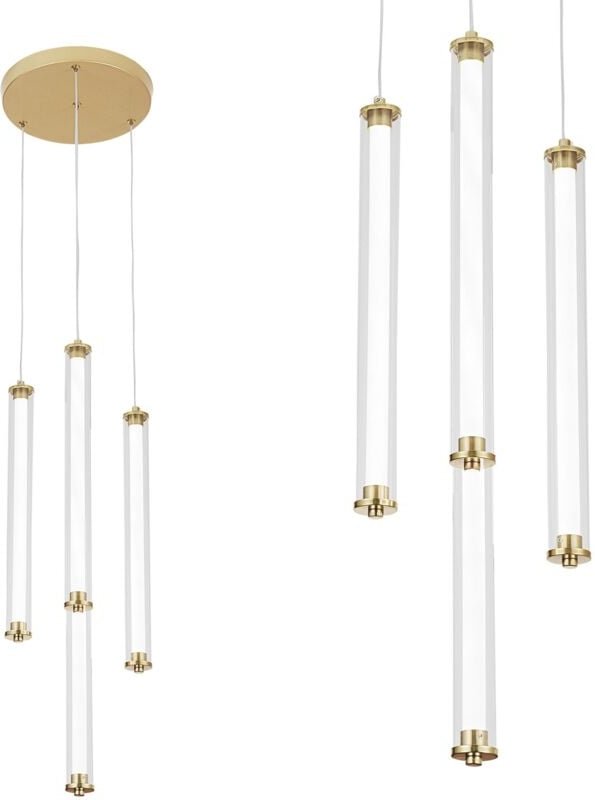 Toolight - hängelampe led G024-4CPR gold