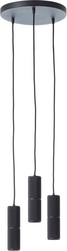 Thumbnail - Pendelleuchte Marty LED-Pendellampe, d: 30 cm, 3x 350 lm, 3000 k, Aluminium, sand schwarz - Brilliant