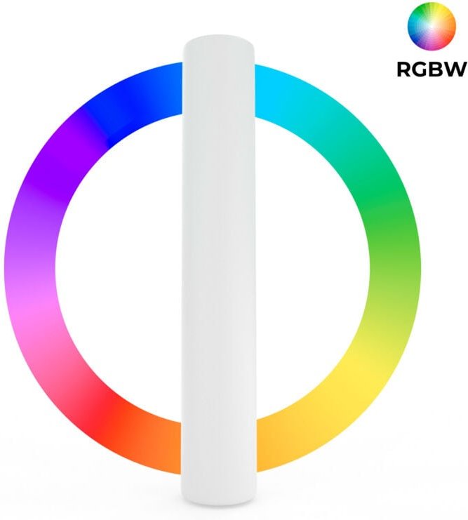 Led rgbw Leuchtrohr - xl - 5W - Wiederaufladbar