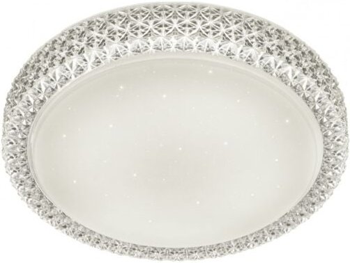 Iperbriko - Led Deckenleuchte Effekt Sterne Pegasus Weiß Ø39 cm Trio Lighting