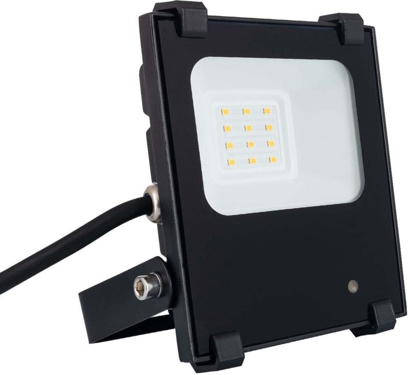 Led- Fluter 10W 140 lm/W IP65 he pro Dimmbar mit Radar Bewegungsmelder 6000K Kaltweiß