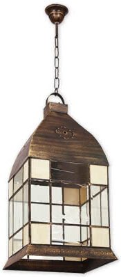 Thumbnail - Große Mudejar Laterne 3xE27 Beige (67x32x32x32) - Fabrilamp