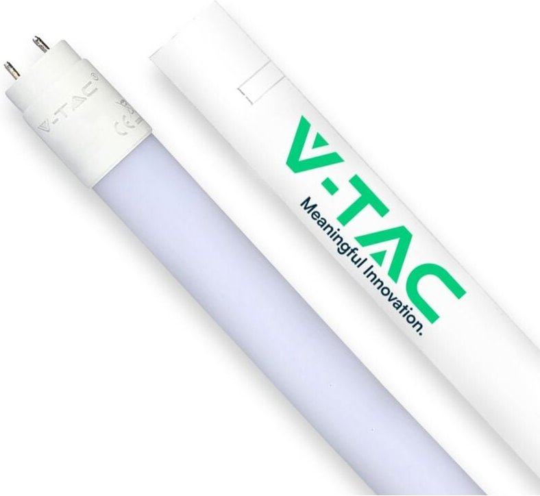 V-tac - T8 Weiße LED-Röhren - Glas - Röhren - IP20 - 9W - 850 Lumen - 6500K - 60CM