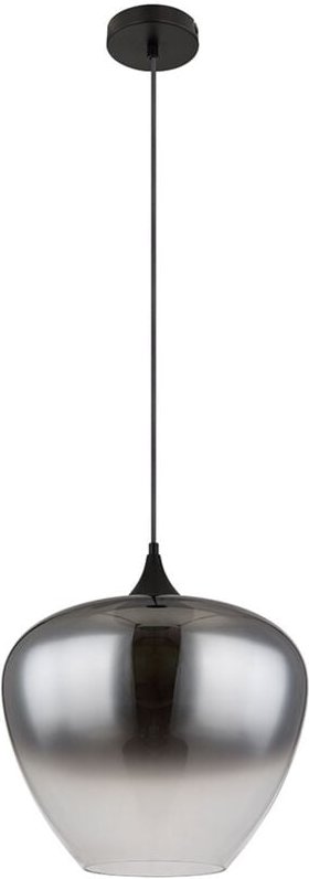 Thumbnail - Pendelleuchte Hängelampe Esszimmerlampe Deckenlampe Glas Rauchfarbe D 40 cm