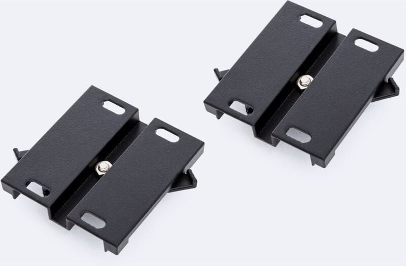 Efectoled - Befestigungsclip für Aufbaumontage LED-Linearstrahler Luxor (UGR19) Schwarz