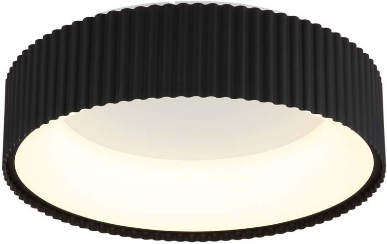 Thumbnail - Deckenleuchte Deckenlampe Wohnzimmerlampe schwarz LED Memoryfunktion D 46 cm