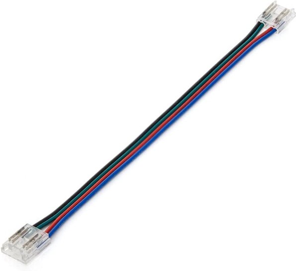 Efectoled - Doppelter Clip-Verbinder für LED-Streifen ic Digital spi 24V dc cob Breite 10mm 10 mm