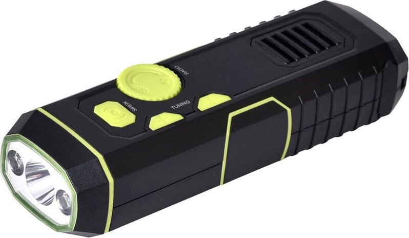 Radiolight Dynamo led Taschenlampe akkubetrieben, dynamobetrieben 30 lm 10 h 162 g - Xcell