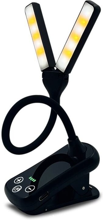 Dual Heads 14 led Touch Control Leselicht,A