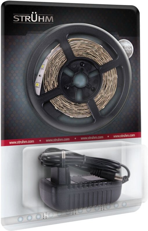 LATE LED-Streifen 5m 300 6500K mit IP20-Netzteil