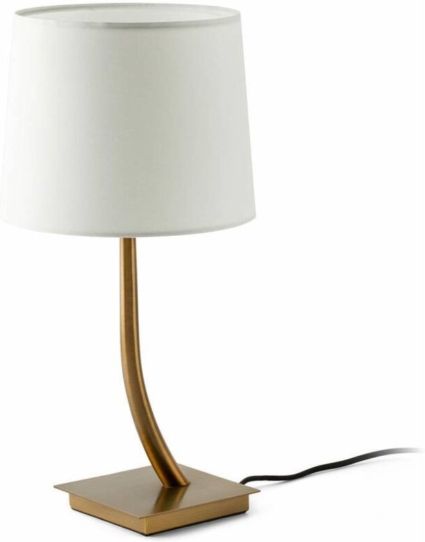Rem Tischlampe bronze/weiß 29685-04