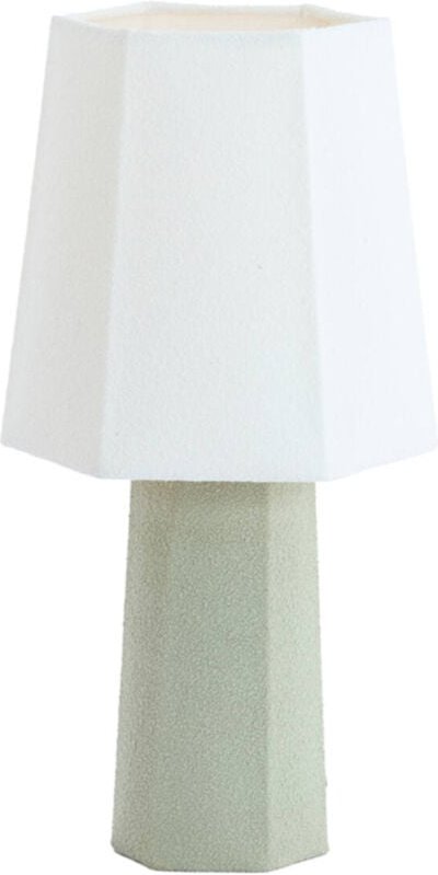Tischlampe - Musabo - grün - textil - stehlampe - Light&living