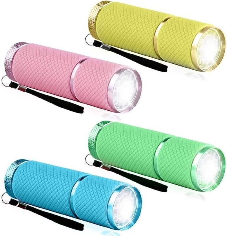 Stück tragbare Mini-Taschenlampen, langlebige Kindertaschenlampen, kleine, wasserdichte Mehrzweck-Taschenlampen mit Lany...