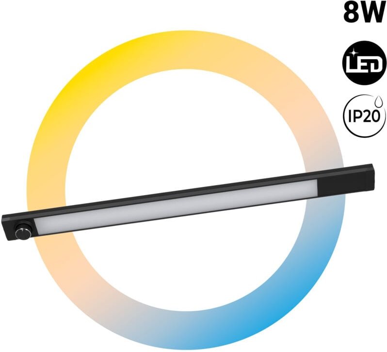 LED-Unterbauleuchte - 8W - CCT - Dimmbarkeit - 60cm