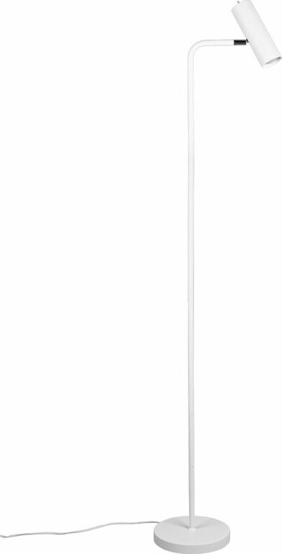 Steh Leuchte Wohn Zimmer weiß-matt Spot Strahler Beleuchtung verstellbar Decken Fluter Lese Lampe