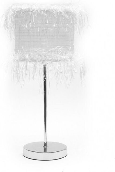 Tischplatte Gewinde 1xe14 weiß 42,5x17x17 cm