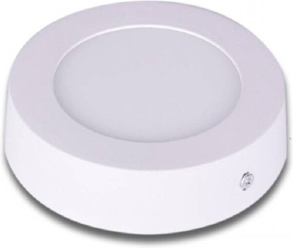 Trade Shop Traesio - Trade Shop - led 6W Tondo pvc led pvc Weißes Licht kaltes kaltes Licht P120B-T-T -