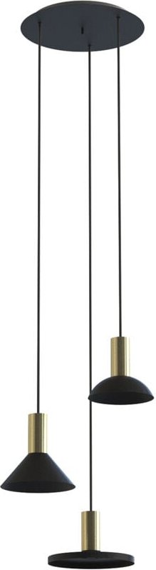 Hängelampe Hermanos 3 Gu10 R50 Schwarz Nowodvorski 8030