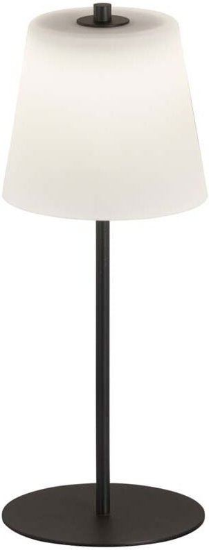 Fischer Leuchten - Tischleuchte Balkonleuchte Außenleuchte Touch Dimmbar led IP44 sandschwarz