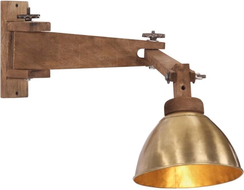 Wandleuchte 25 W Antik-Messing E27 vidaXL