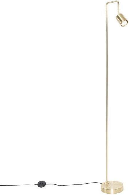 Moderne Stehlampe Messing verstellbar - Java