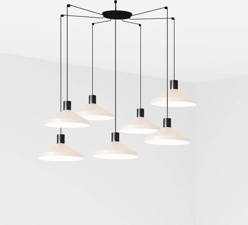 Faro kombo - Cluster Pendelleuchte Beige Beige, E27