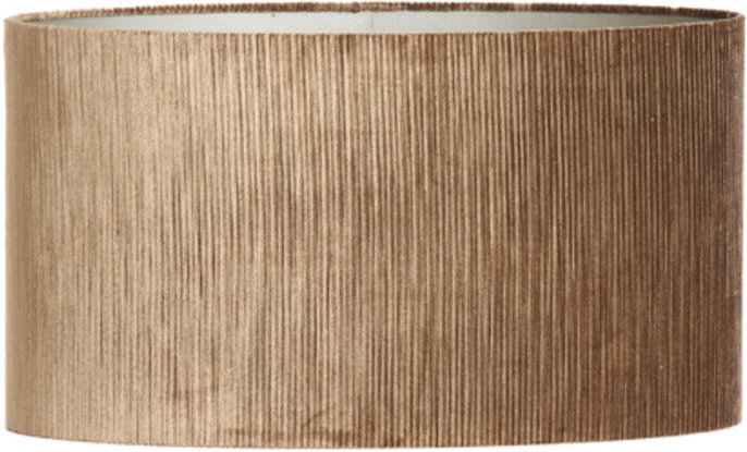 Lampenschirm - Flair - braun - textil - E27 - - Light&living