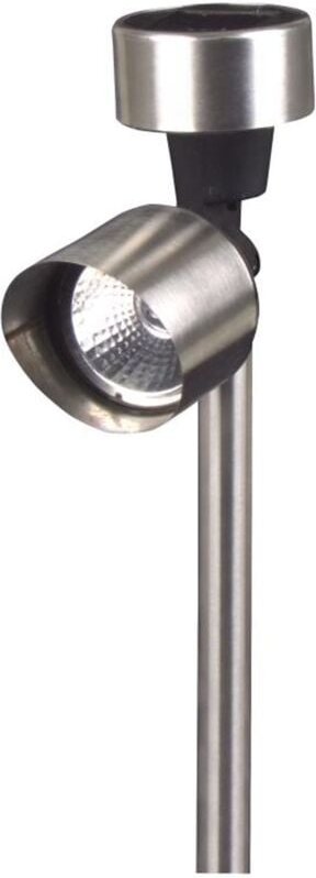 Buri - Solarlampe Spotlight led Außenbeleuchtung Leuchte Licht Garten Erdspieß Laterne