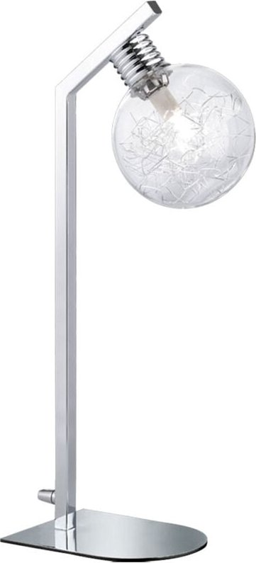 Tischleuchte Glaskugel mit Schalter Beleuchtung transparent Wofi fero 8325.01.01.0000
