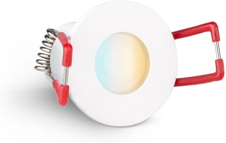 Einbaustrahler Mini Livorno 3W IP65 durchverbindbar - Lichtfarbe: CCT 2700K-5500K - Farbe: weiß RAL 9016
