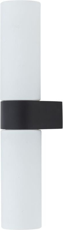 NATALIE Wandleuchte IP44 2 G9 Schwarz Aluminium Nowodvorski 10728