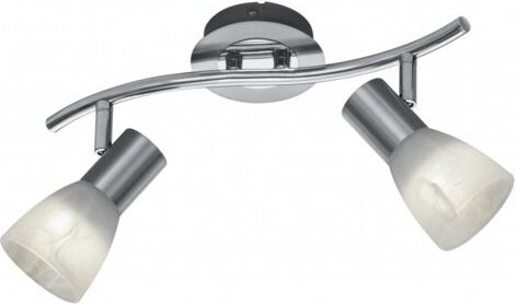 Deckenstrahler 2 Spot E14 verstellbar Levisto Nickel Trio Beleuchtung