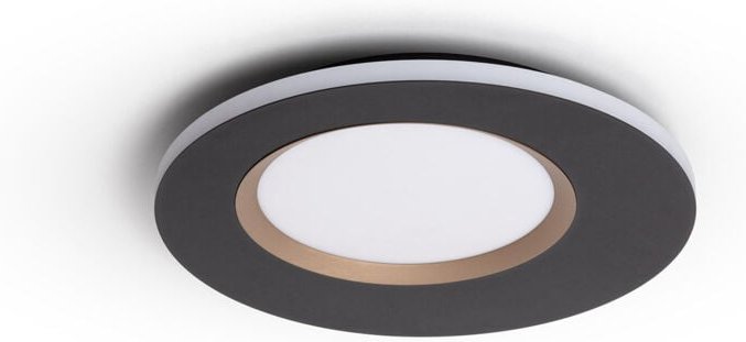 Efectoled - led Deckenleuchte 30W Metall Taska s Schwarz