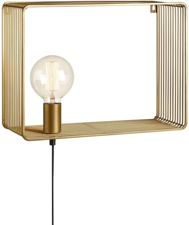 Shelf - 1 leichte Innenwandleuchte Gold, E27 - Markslojd