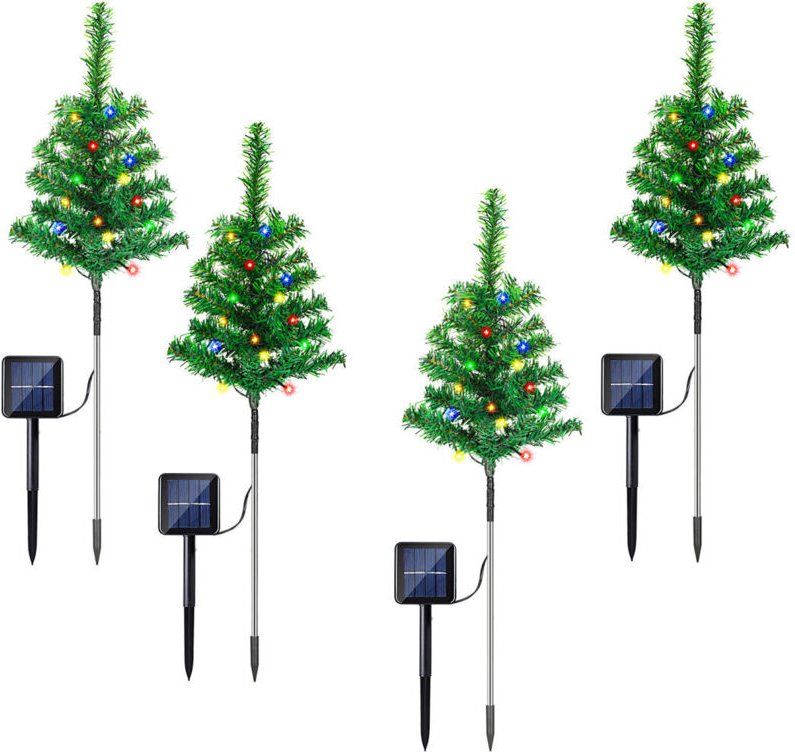 Wolketon Solar Weihnachtsbeleuchtung Aussen mit 8 Leuchtmodi 4W Solarleuchte Wasserdicht IP65 für Garten, Weihnachtstag,...